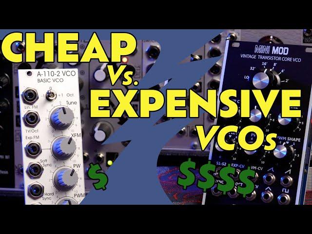 Cheap vs. Expensive VCOs | Does it Sound Better? - Doepfer | AJH Minimod