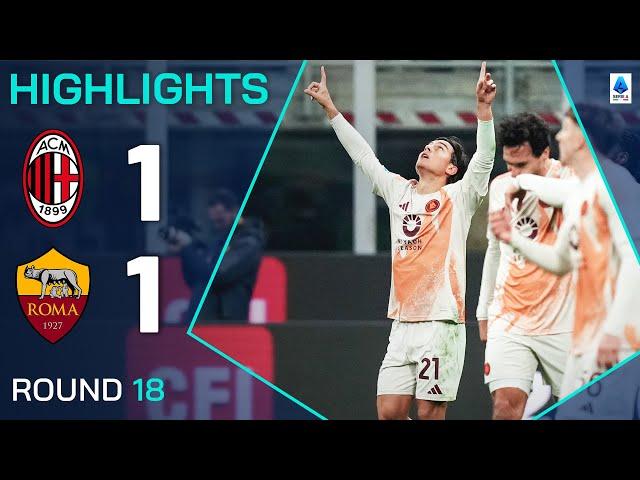 MILAN-ROMA 1-1 | HIGHLIGHTS | Stalemate in Milan | Serie A 2024/25