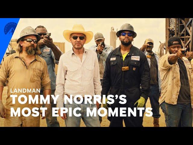 Landman | Tommy Norris's Most EPIC Lines from Season 1 | Paramount+