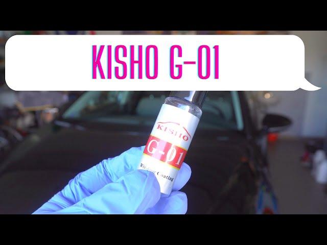 Kisho G-01windscreen coating test