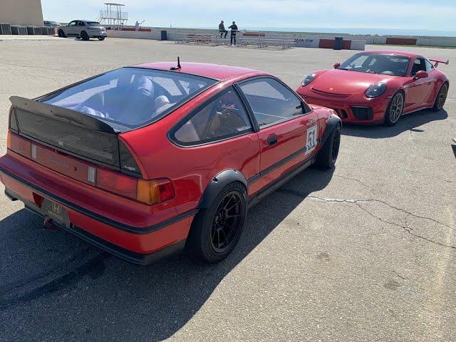 Honda CRX B20 VTEC does a 1:47 at Buttonwillow 13cw! NEW PERSONAL BEST AND RECORD!