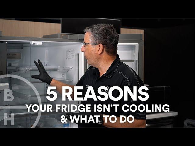 Refrigerator not Cooling? Check these things first!