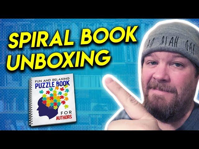 No Content Book Publishing | Lulu Spiral Book Unboxing