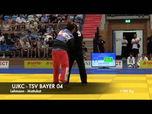 1. Bundesliga, 5.KT 2015, +100kg Lehmann - Mattukat