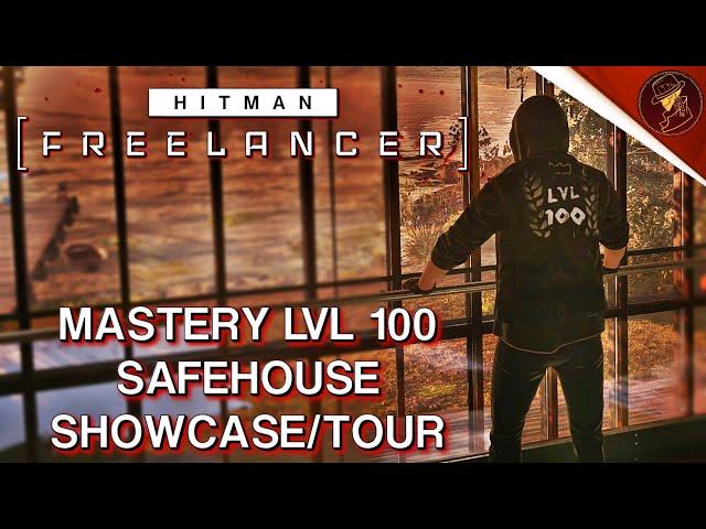 HITMAN Freelancer | Level 100 Safehouse Showcase/Tour | Everything Unlocked