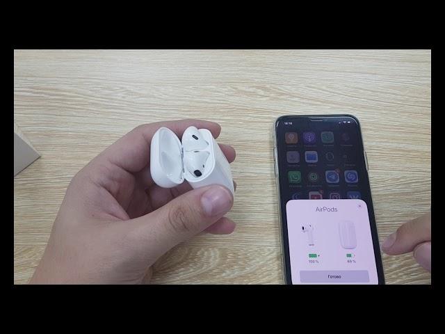 "Инструкция" для Airpods