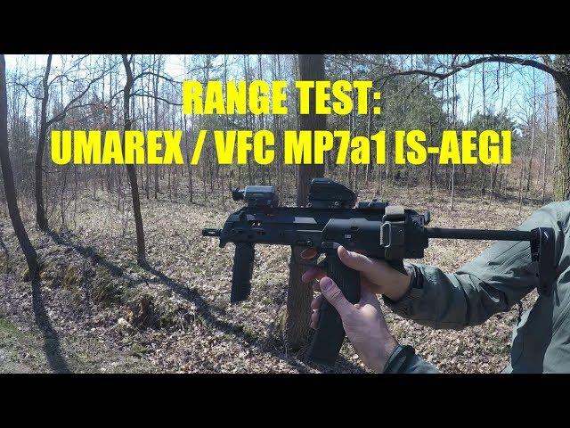 RANGE TEST: NEW Umarex / VFC MP7A1 S-AEG [ENG]