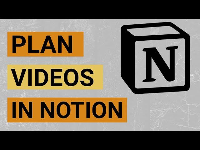 Notion Content Planning: How to Plan Content in Notion!
