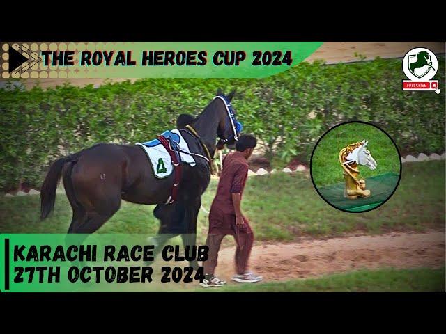 KRC | 4th Race of 27th October 2024 | THE ROYAL HEROES CUP 2024