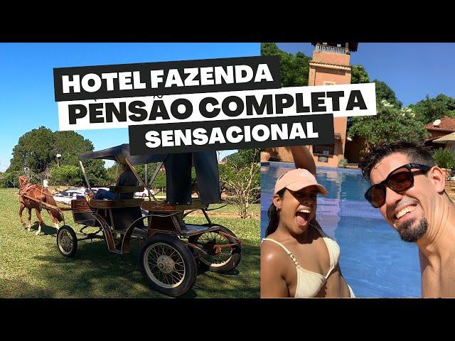 HOTEL FAZENDA com PENSÃO COMPLETA SENSACIONAL em SÃO PEDRO (VILLA VITTA)