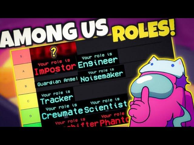 Rating All Among Us Roles 2024 | BEST Tier list