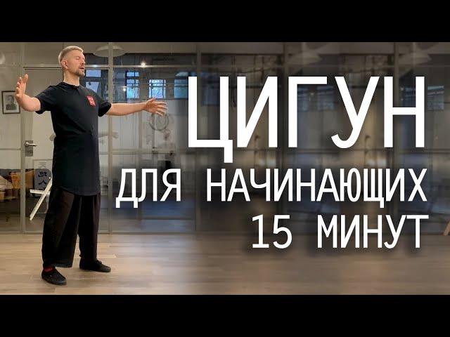 Цигун для начинающих 15 минут / Базовые упражнения  / Видео уроки для занятий дома