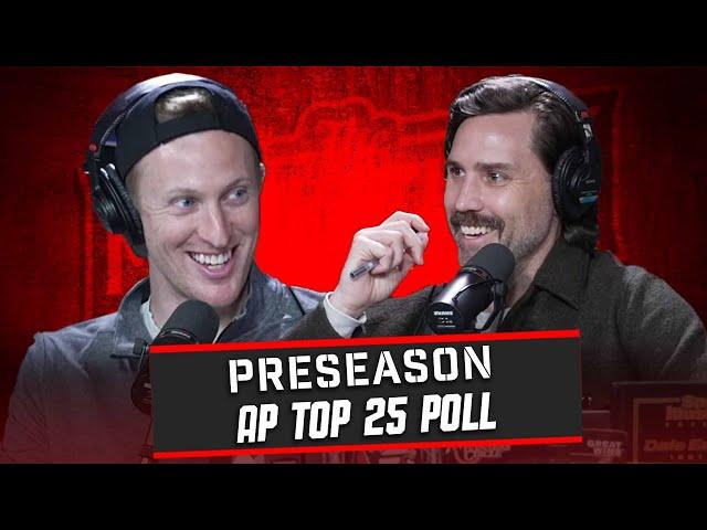 Breaking Down The College Basketball Preseason AP Top 25 Poll Featuring Jim Root