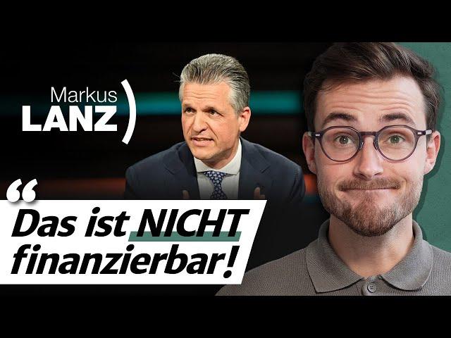 Ökonom zerlegt CDU-Programm bei Lanz!