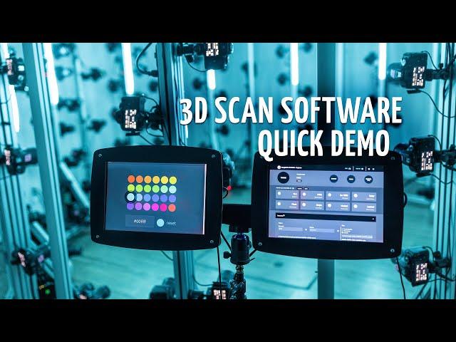 Full body 3d-scan photogrammetry software quick demo