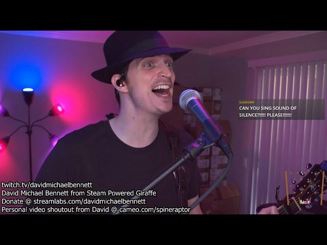 David Bennett' From Steam Powered Giraffe Plays Some Acoustic Songs!