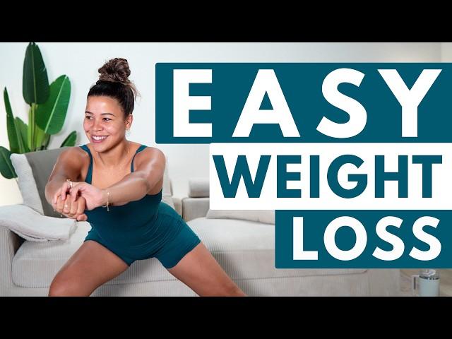 Beginner Fat Burn Workout | BACK AT IT series growwithjo