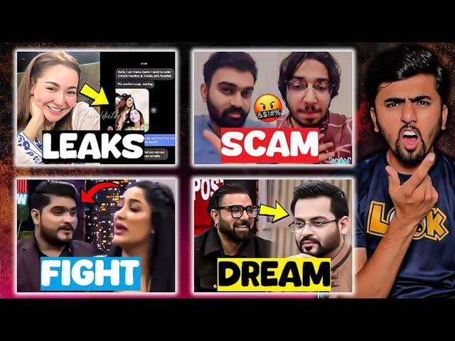 TikToker Live Fight On Mathira Show | Hania Amir Chat Gone Publice | Scam On The Name Of Baba OP !