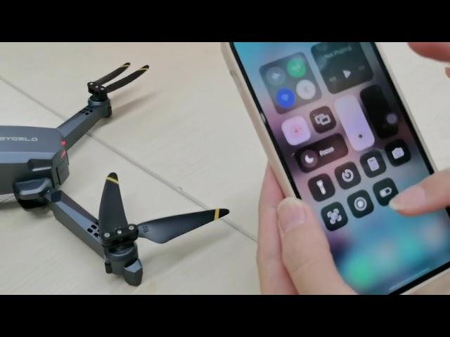 S90 Drone: How to connect camera (for iOS)