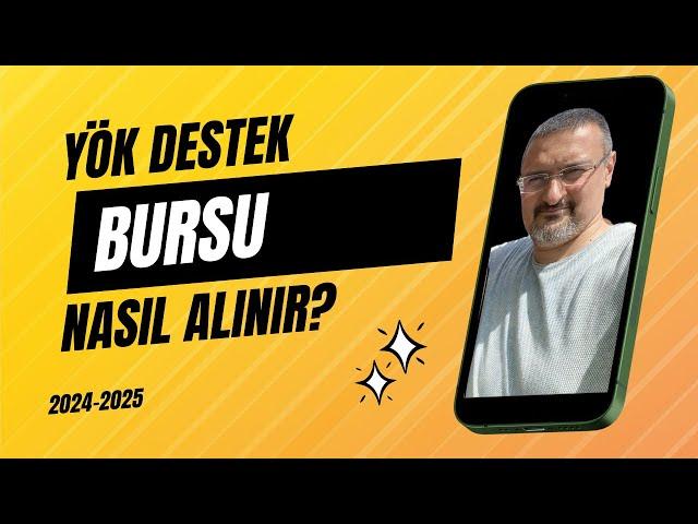 YÖK DESTEK BURSU. 2024-2025 YILI BURSU NASIL ALINIR? (BURS VEREN KURUMLAR)