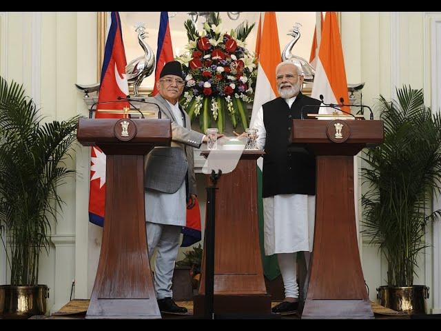 Watch | PM Modi and Nepal PM Pushpa Kamal Dahal ‘Prachanda’ at Joint press meet in Hyderabad House