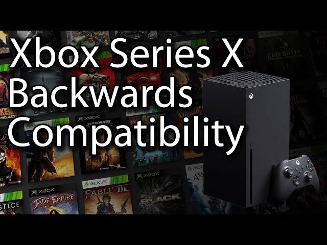 Xbox Series X Backwards Compatibility List & Features - Most Launch Games Ever on a Console