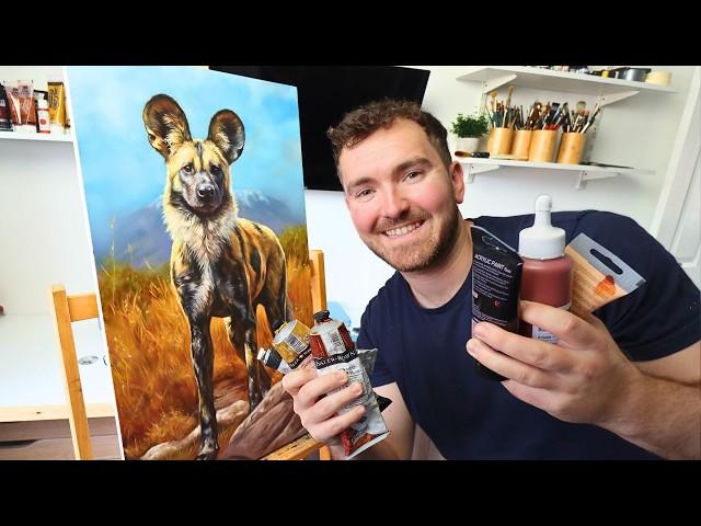 How I Paint In Acrylics AND Oils