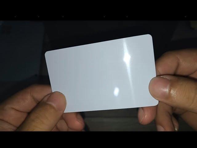 unboxing - RFID NFC Tag 215 Card - Programmable NTAG215 - NTag Kartu PVC Tagmo