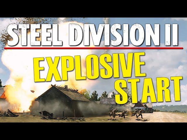 The MOST EXCITING LEAGUE game I've EVER PLAYED! | Steel Division 2 Gameplay