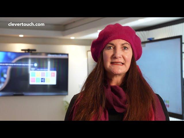 Clevertouch | My first bit of tech with Helen Kenniff