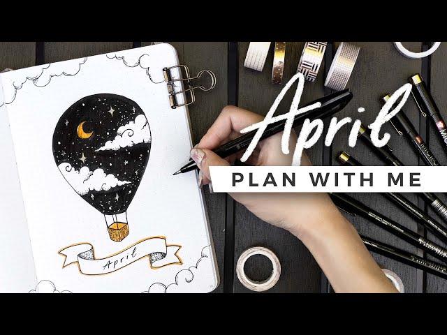 PLAN WITH ME | April 2022 Bullet Journal Setup