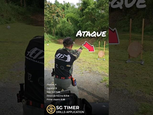 Ataque + Control Drill #ipsc ##uspsa #berettaisbetter #teamberetta #beretta