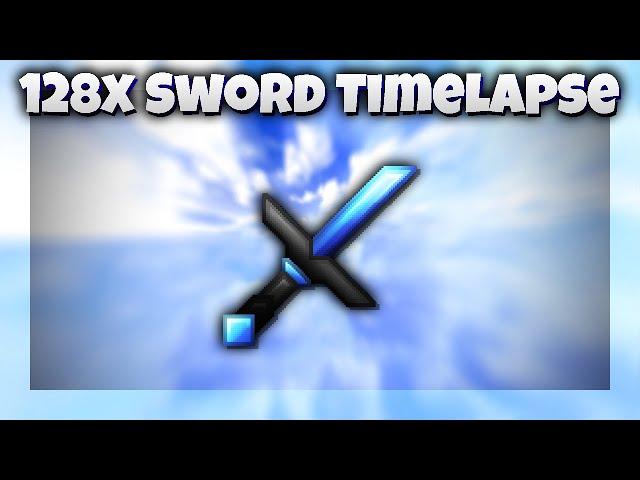 First 128x Sword Timelapse | Texture Pack Timelapse