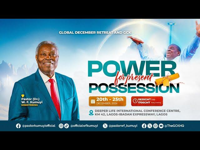 Escaping Sudden Deaths and the Second Death || Pastor W.F Kumuyi