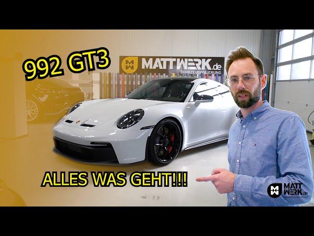 Porsche 992 GT3 - All-in Paket! XPEL Lackschutzfolierung Detailing Coating und ein glücklicher Kunde