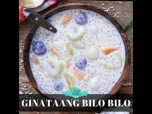 Ginataang Bilo-Bilo (Filipino Coconut Dessert) | Easy & Delicious Ginataang Recipe by FOXY FOLKSY