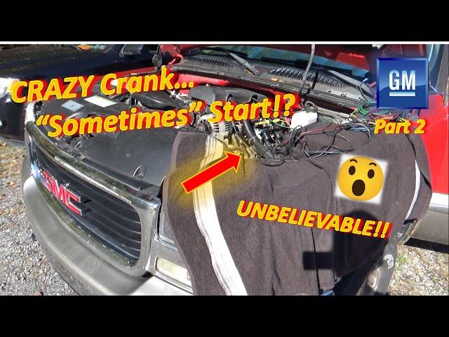 (Pt 2) CRAZY Crank "SOMETIMES" Start?! (GM Chevy V8)