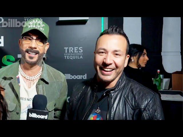 AJ McLean & Howie Dorough On Boy Band Success, Love Jung Kook | Billboard No. 1s Party 2024