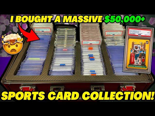 *I BOUGHT A $50,000+ SPORTS CARD COLLECTION! (HOLY GRAIL PICK-UPS)