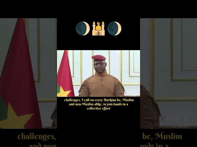 Heart felt message to Muslim faithful from Ibrahim triorè #africanhistory #africanpeople