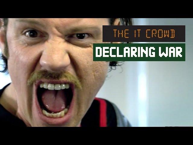 I Am Declaring War on STRESS! Denholm The IT Crowd | Series 1 Episode 2