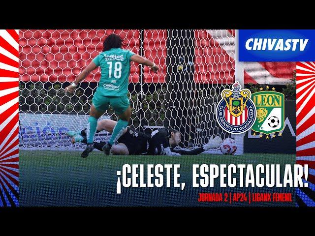 ¡Celeste Espino espectacular! | Chivas vs Club León | Apertura 2024