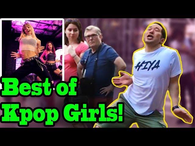 KPOP GIRL GROUPS IN PUBLIC! (Blackpink, Twice, Momoland, Gfriend..) - Best of KPOP DANCE by QPark!!