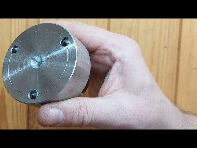 Not many people know this method! Brilliant idea for making disks on the lathe