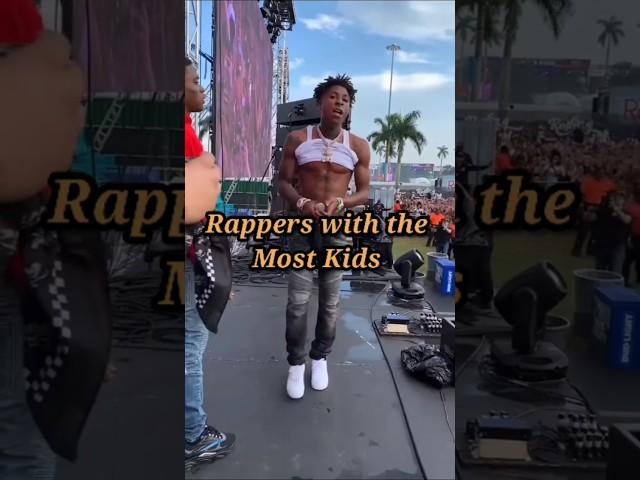 Rappers with the most Kids #viral #kids #future #dmx #fettywap #offset #nbayoungboy #hiphop