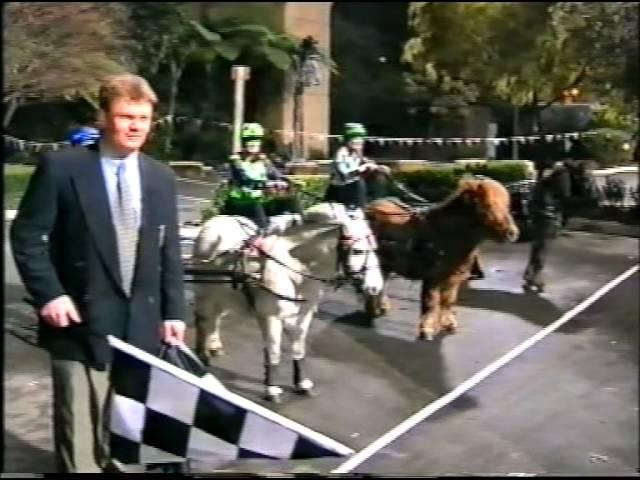 Harness Racing,Mini Trotters Challenge Accident (The Footy Show)