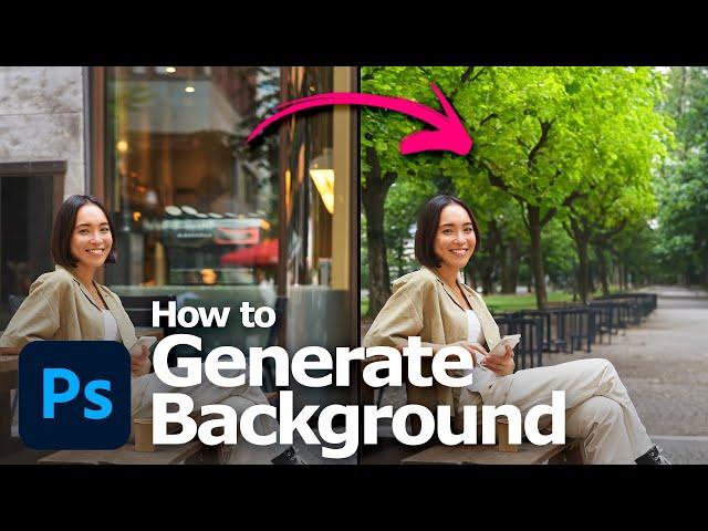 How to generate background in Photoshop