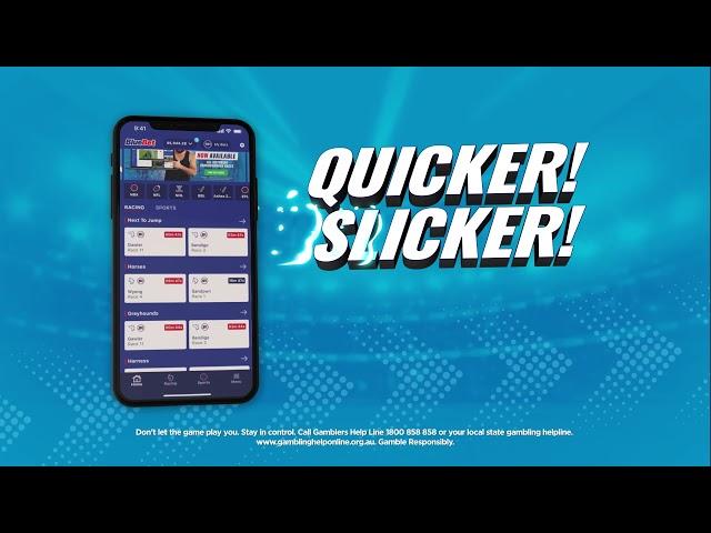 BlueBet's Brand Spanking New App! (30 Seconds)