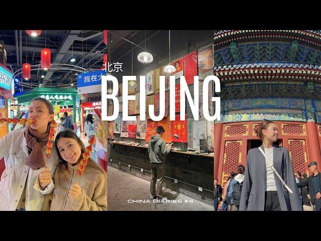 CHINA DIARIES | 4 days in beijing, great wall chairlift and slide, universal studios, tiananmen