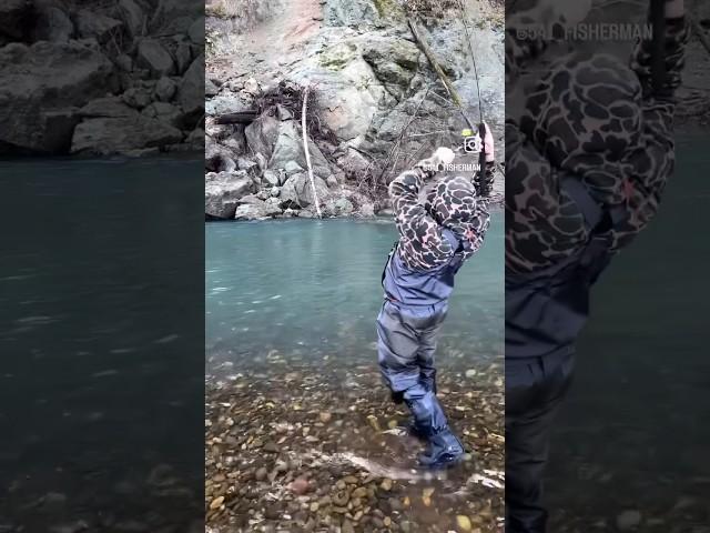 I caught a NICE FISH on the FIRST CAST